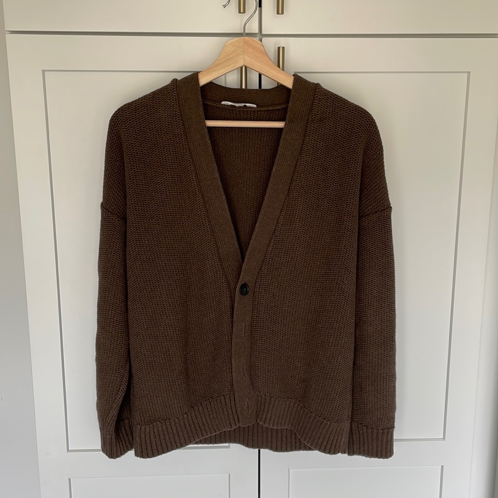 Kotn boyfriend cardigan